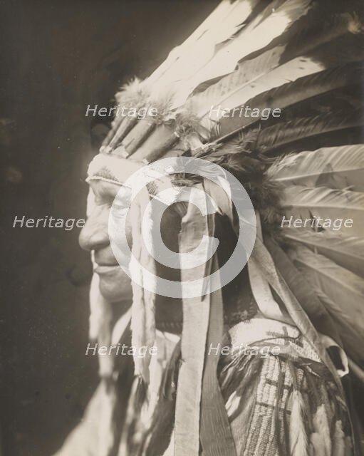 Bad Horses, 1905. Creator: Edward Sheriff Curtis.