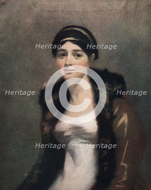 'Miss De Vismes', c1795, (1912). Artist: Henry Raeburn