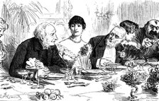 "...he hastened to assure his fair neighbour that the Empire was the best Government for France"1881 Creator: R&E Taylor.