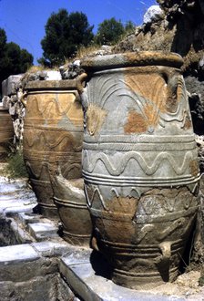 Minoan Pots, Knossos, Crete,  c15th century BC. Artist: Unknown.