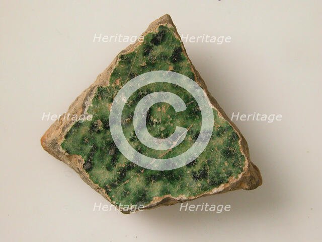 Pottery Fragment, Coptic, 4th-7th century. Creator: Unknown.