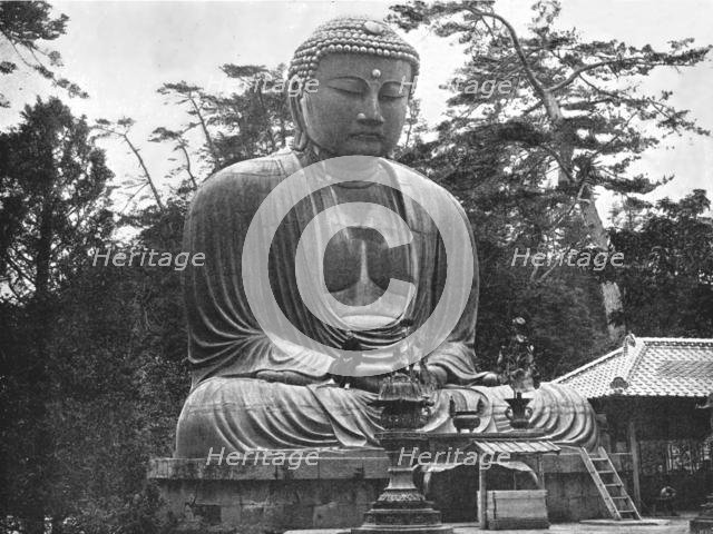 'The Great Daibutsu', Kamakura, Japan, 1895. Creator: W & S Ltd.