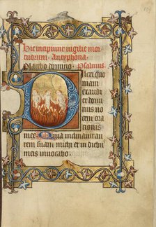 Initial D: Four Souls in Hell; Book of Hours, about 1405-1410. Creator: Masters of Dirc van Delf.