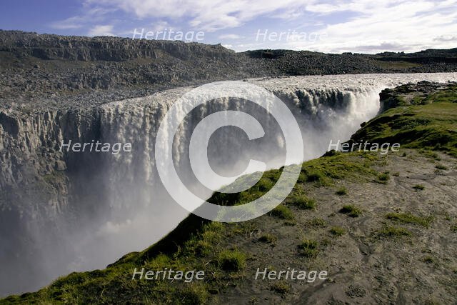 Dettifoss Falls, Iceland. Creator: Tom Artin.