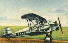 Focke-Wulf S 24 A Kiebitz biplane, 1920s, (1932).  Creator: Unknown.