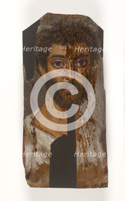 Mummy portrait, 2nd Century. Artist: Unknown.