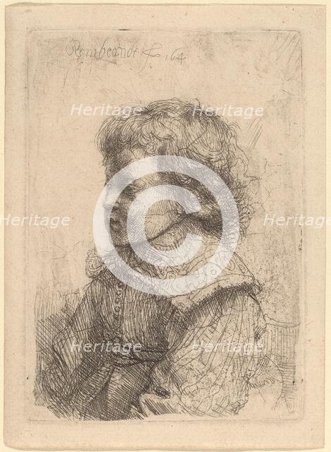 Portrait of a Boy in Profile, 1641. Creator: Rembrandt Harmensz van Rijn.