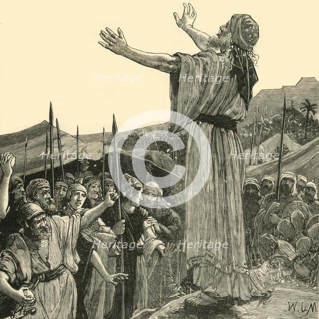 'The Prayer of Onias', 1890. Creator: Unknown.