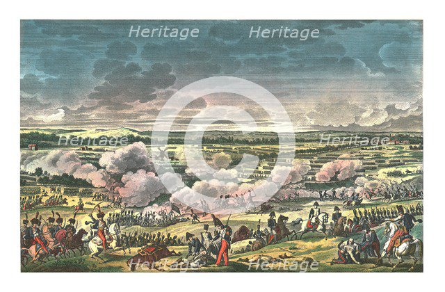 Battle of Mont-Saint-Jean, known as Waterloo, 18 June 1815, (c1850). Artists: François-Louis Couché, Edme Bovinet.