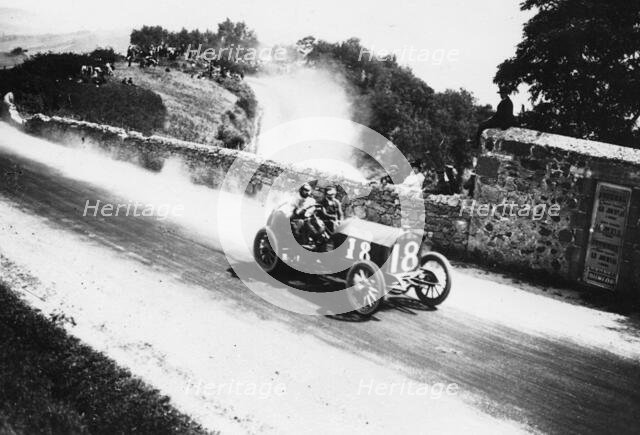 Locomobile of American racing driver Joe Tracy, Gordon Bennett Cup, Auvergne, France, 1905. Creator: Unknown.