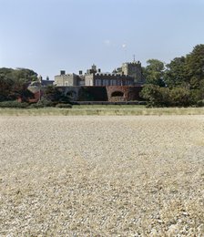 Walmer Castle from the beach, Kent, c2000-c2017. Artist: Unknown.