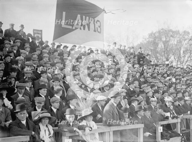 Football - Georgetown University Game, 1911. Creator: Harris & Ewing.