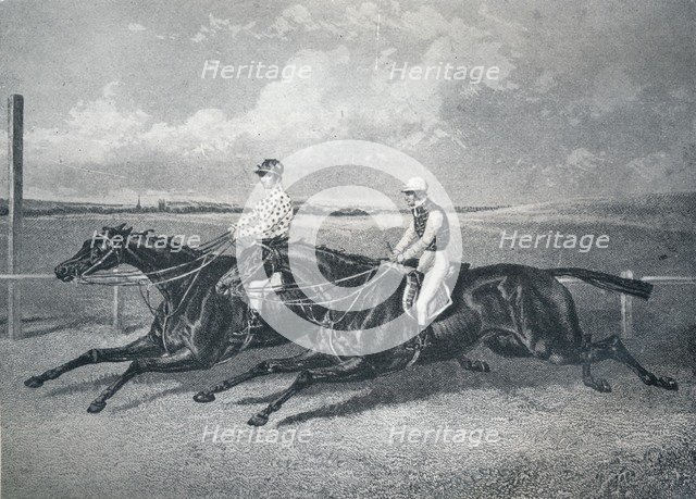 'Voltigeur and the Flying Dutchman', 1847-1874, (1911). Artist: Unknown.