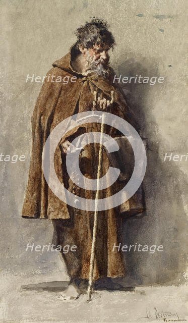 The Mendicant, c1868. Creator: Mariano Jose Maria Bernardo Fortuny y Carbo.