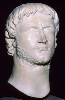 Bust of Gallienus, 3rd century. Artist: Unknown