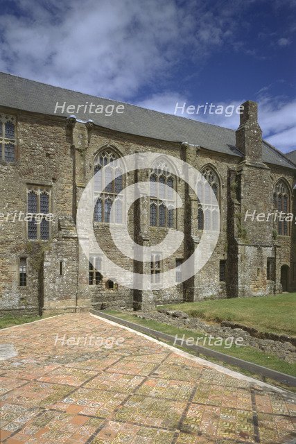 The refectory, Cleeve Abbey, Somerset, 1999. Artist: J Bailey