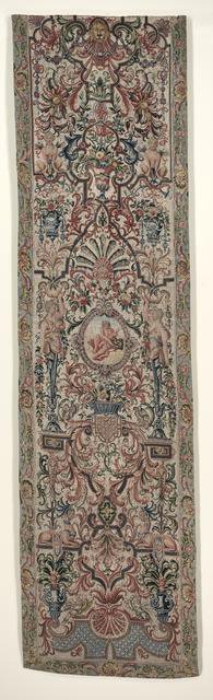 Pair of Needlework Bed Hangings, c. 1690. Creator: Unknown.