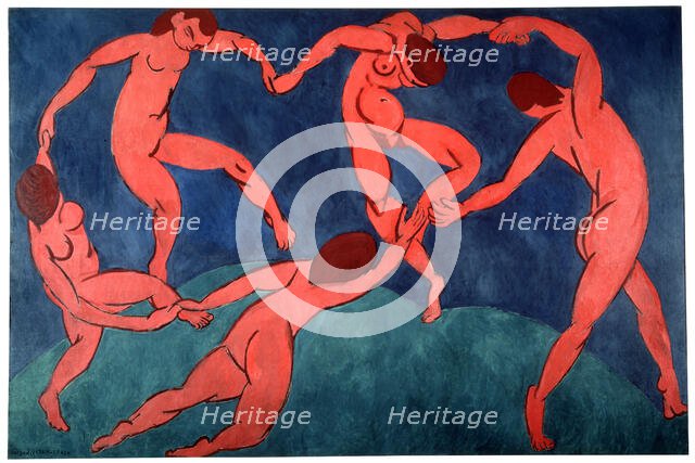 'The Dance', 1909-1910.  Creator: Henri Matisse.