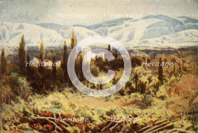 'Ruins of Jericho - Heb. xi. 30', c1924. Creators: James Clark, Henry A Harper.