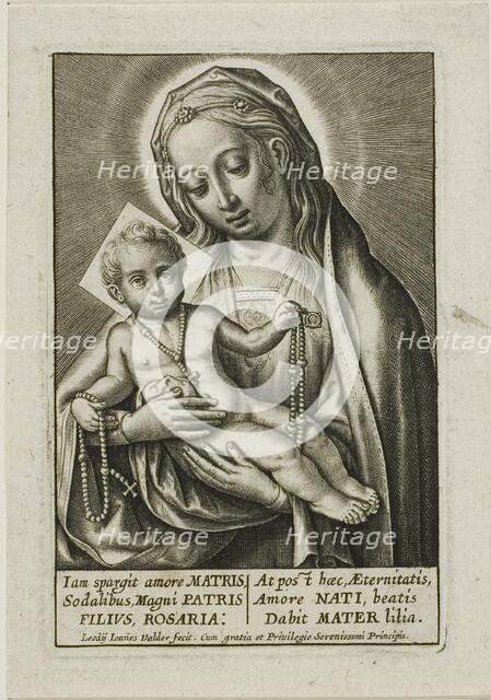 Virgin and Child, n.d. Creator: Jean Waldor the Elder.