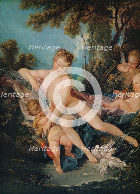 'Venus Consoling Love', 1751. Artist: Francois Boucher.