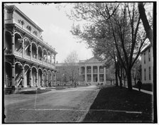 Franklin Hall, Soldiers' Home, Dayton, Ohio, c1902. Creator: William H. Jackson.