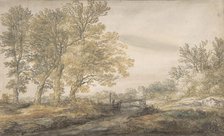 Landscape with Trees, 1635-91. Creator: Aelbert Cuyp.