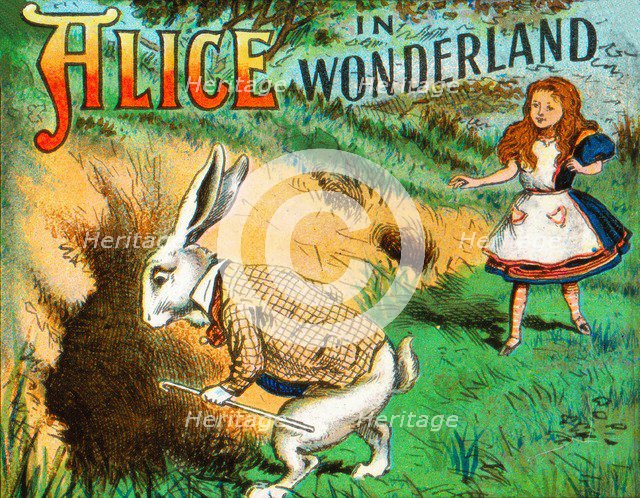 'Down the Rabbit Hole', c1900.  Artist: Unknown.