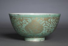 Bowl with Lotus Scrolls, 16th Century. Creator: Unknown.