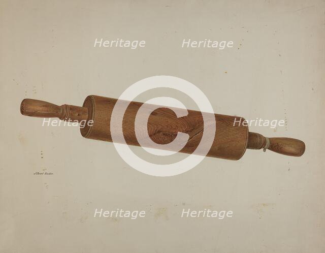 Rolling Pin, c. 1940. Creator: Albert Rudin.