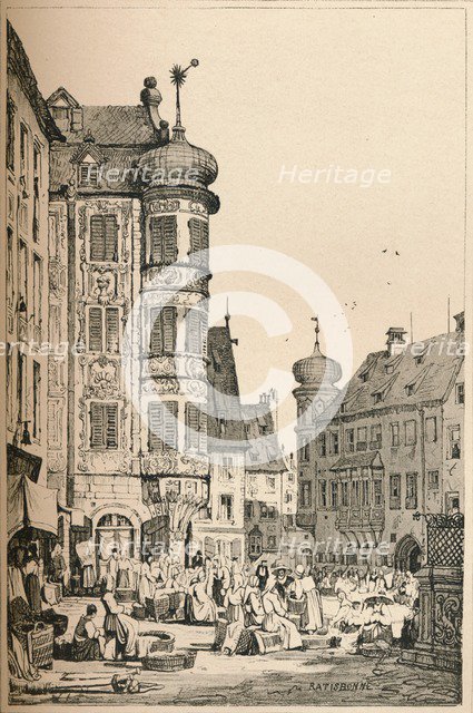 'Ratisbon', c1820 (1915). Artist: Samuel Prout.