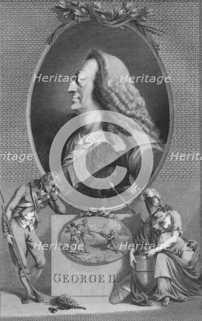 'George II', 1790. Artist: Unknown.