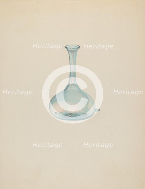 Vase, c. 1938. Creator: Isidore Steinberg.