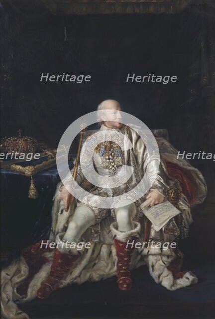 Karl XIII, 1748-1818, King of Sweden and Norway, 1813. Creator: Per Krafft the Younger.