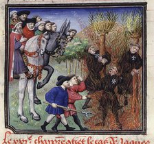 Execution of the Templars, Early 15th cen.. Creator: Anonymous.