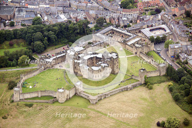 Alnwick Castle, Northumberland, c2015. Artist: Dave MacLeod.