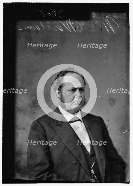 William Windom of Minnesota, between 1870 and 1880. Creator: Unknown.