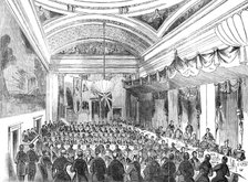 Grand Banquet to Sir H. Pottinger, at Manchester, 1844. Creator: Unknown.