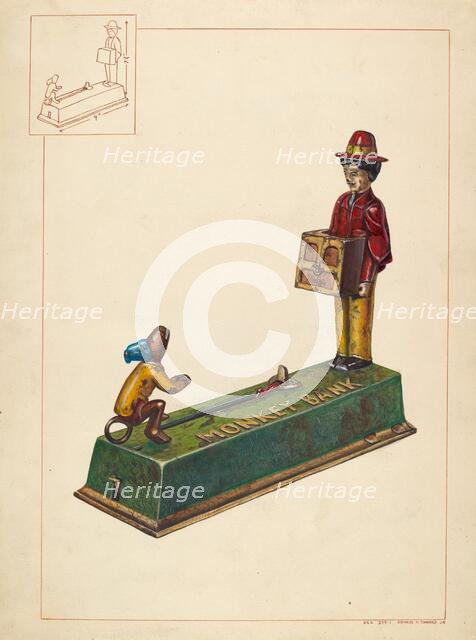 Monkey Bank, 1935/1942. Creator: Ernest A Towers Jr.