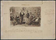 "Nincompoopiana," Illustration for Punch, c. 1879. Creator: George Louis Palmella Busson Du Maurier (British, 1834-1896).