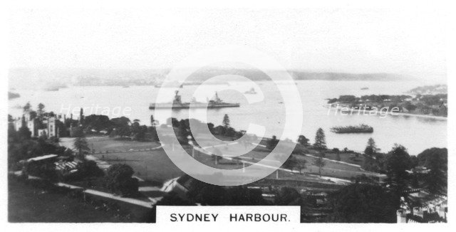 Sydney Harbour, Australia, 1928. Artist: Unknown