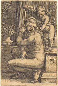 Crouching Venus, c. 1525/1530. Creator: Albrecht Altdorfer.