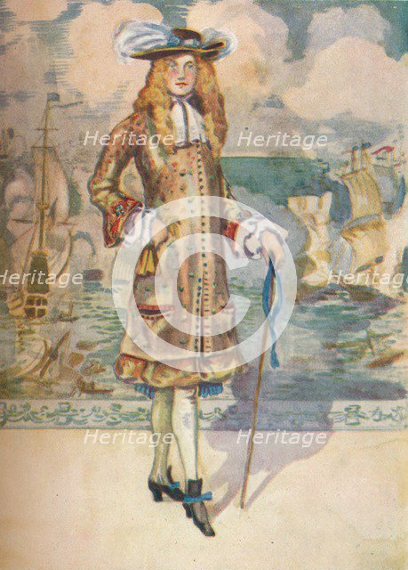 'A Man of the Time of Charles II', 1907. Artist: Dion Clayton Calthrop.