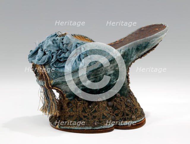 Chopines, Italian, 1590-1610. Creator: Unknown.