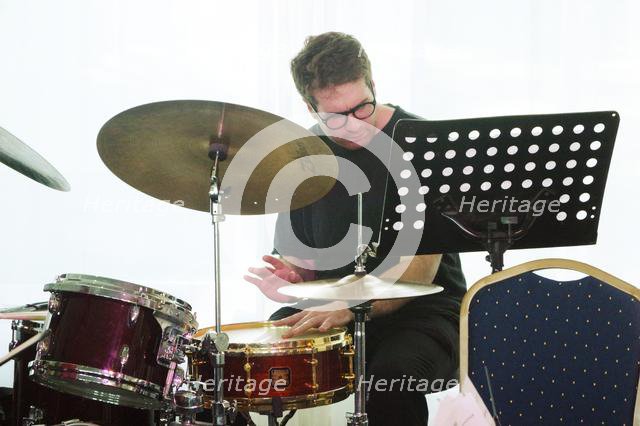 David Ingamells, Watermill Jazz Club, Dorking, Surrey, UK, 14 May 2019. Creator: Brian O'Connor.