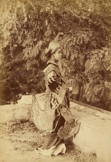 Burmese Princess, about 1885. Creator: Felice Beato.