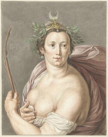 Diana, 1795. Creator: Abraham Delfos.