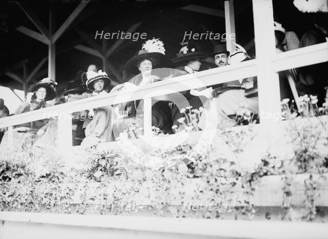 Horse Shows - Ladies Watching, 1911. Creator: Harris & Ewing.