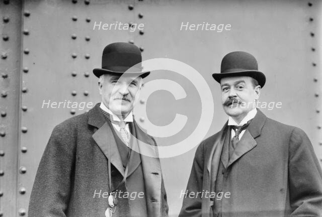 Herman de Lagrecrantz, 1917 and Magnus Clarholm, 1917. Creator: Bain News Service.