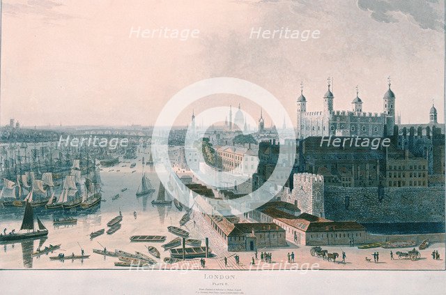 View of London, 1804. Artist: William Daniell